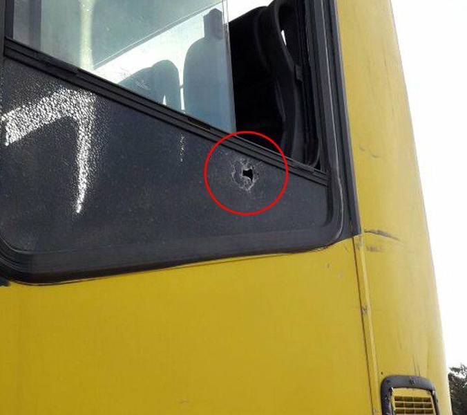 Imagen de Baigorria cercada de polic&iacute;as tras el atentado en la autopista