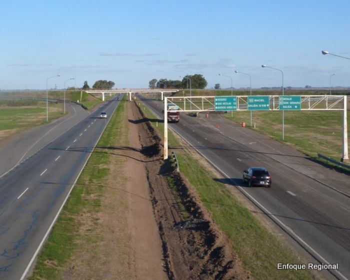Imagen de Anunciaron un nuevo acceso a la autopista desde Fray Luis Beltr&aacute;n