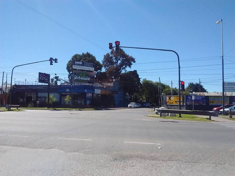 La avenida San Martín hoy al mediodía