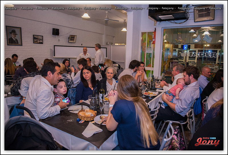 El festejo se llevó a cabo en el Restaurante Banco Nación