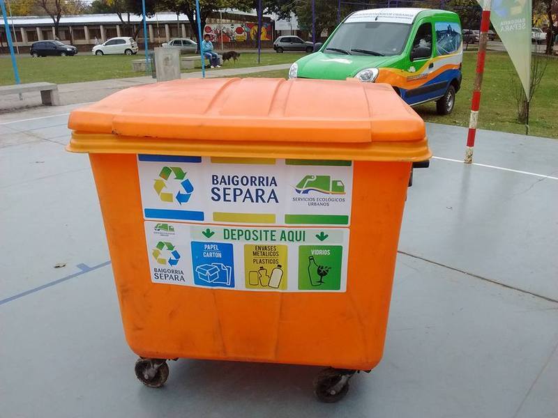 Los contenedores estar&aacute;n colocados cada dos cuadras