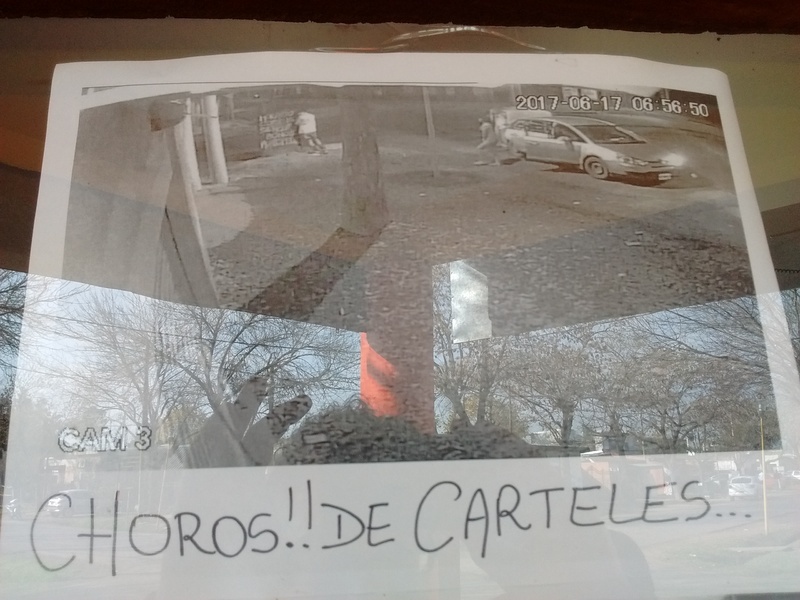El robo qued&oacute; registrado en las c&aacute;maras de seguridad