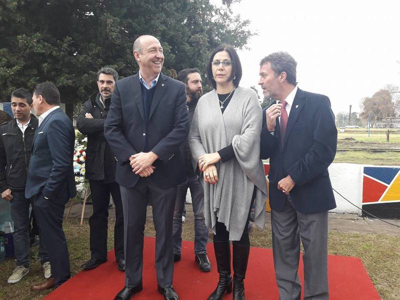 El Acto se desarrolló sobre la Ruta 11