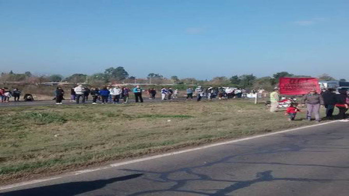 En el d&iacute;a de hoy la Agrupaci&oacute;n redujo la calzada sobre la ruta 11