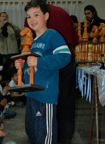 El peque&ntilde;o gran ajedrecista de la ciudad