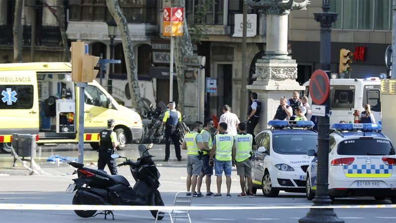 El atentado dej&oacute; 14 muertos en Espa&ntilde;a