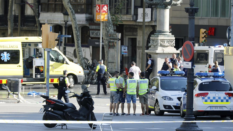 El atentado dejó 14 muertos en España