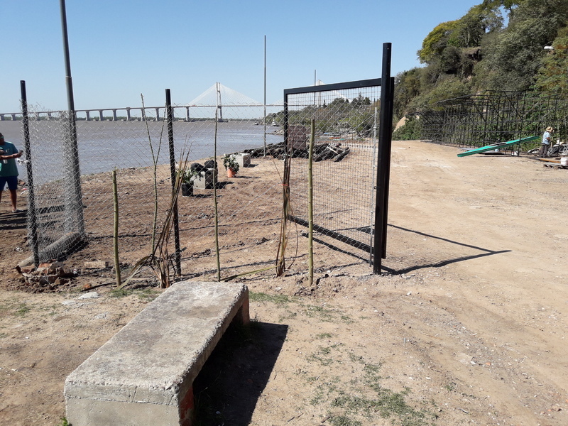 Los trabajos sobre la costa para construir una guarder&iacute;a