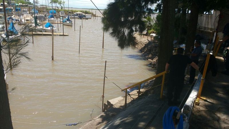 El lugar donde fue hallado el cuerpo