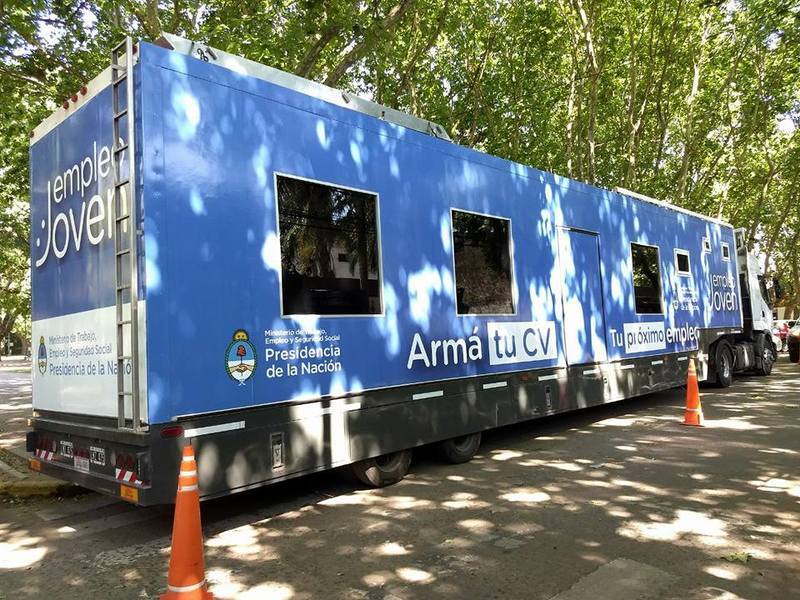 El camión estará hasta el viernes en la ciudad