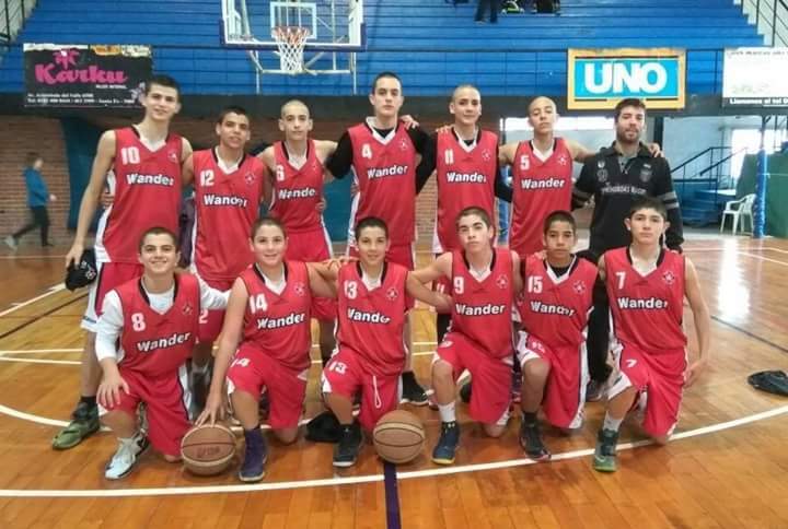 La categor&iacute;a Sub 15 de Paganini
