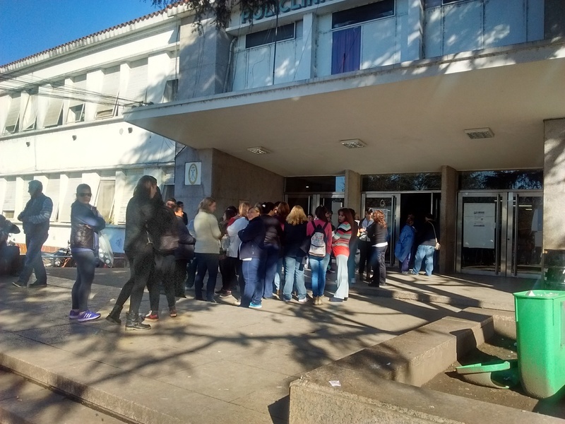 Reclamos de enfermeras en el Hospital