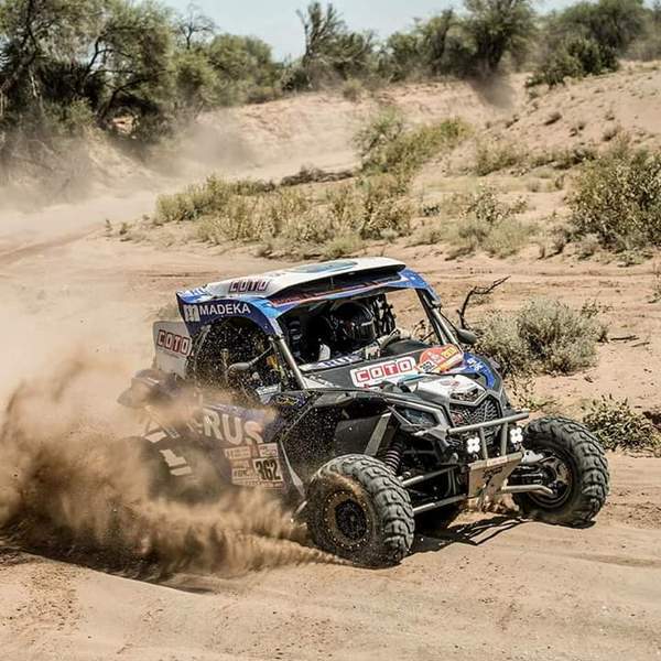 El piloto de Baigorria en plena competencia