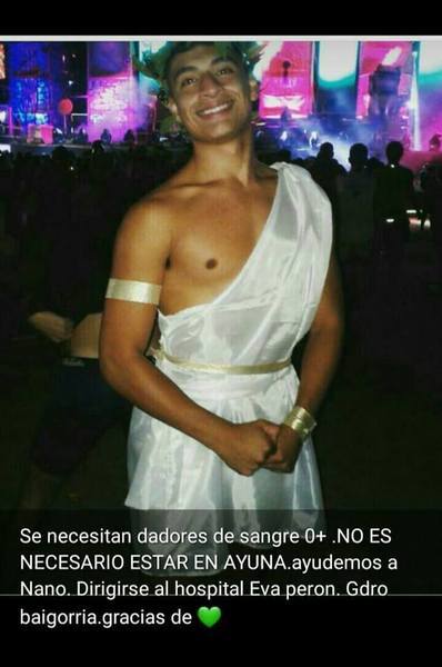 El jóven baleado en Bermúdez El jóven baleado en Bermúdez