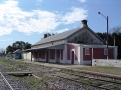 Estación de trenes en Barrio Centro