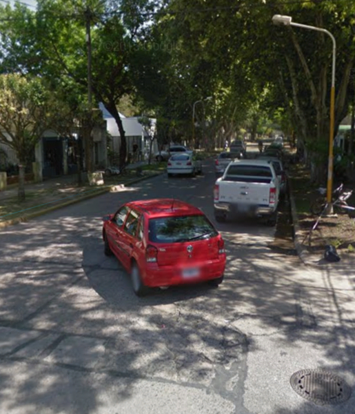 Sobre Calle Pueyrredón se podrá estacionar en doble mano