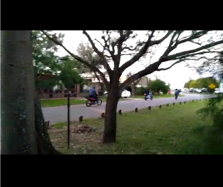 Las picadas de motos sobre Av. Costanera