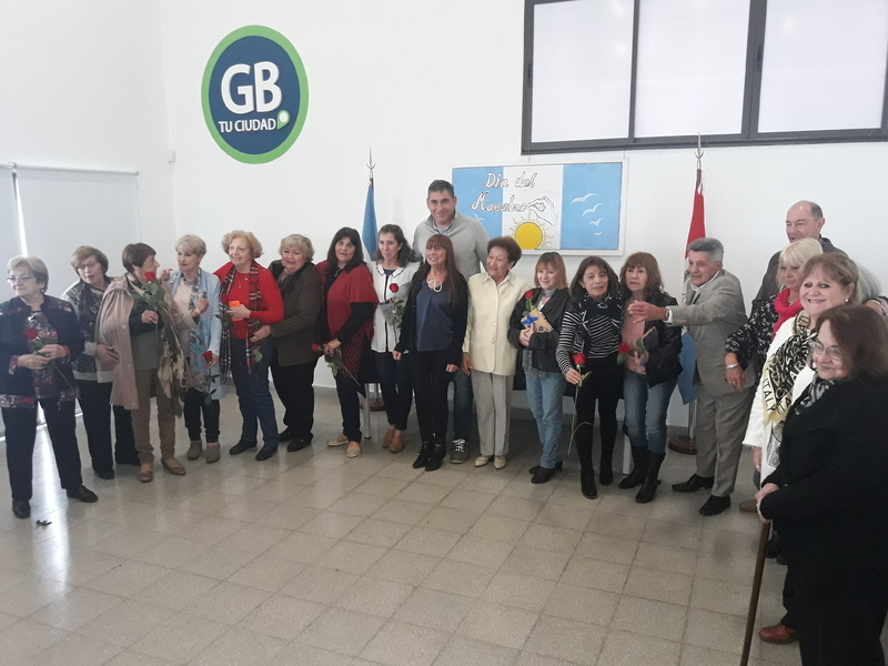 El acto en la Estación Esperanza