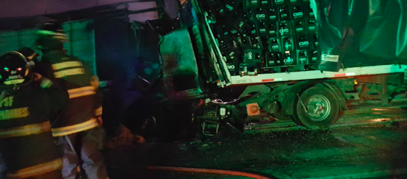 Otro accidente fatal durante el fin de semana (Foto SL24) Otro accidente fatal durante el fin de semana (Foto SL24)