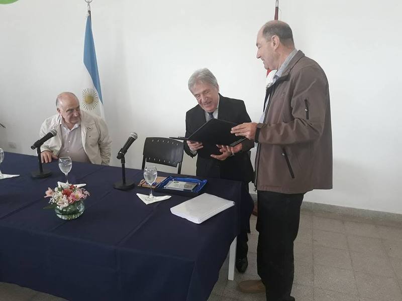 El acto realizado en la Estación Esperanza