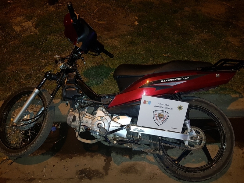 El arma secuestrada
