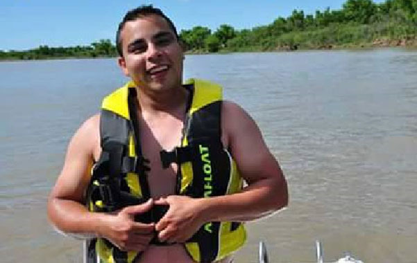 El joven asesinado en el 2015