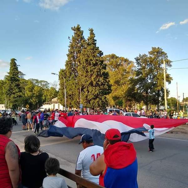 El festejo del campeón por las calles de la ciudad