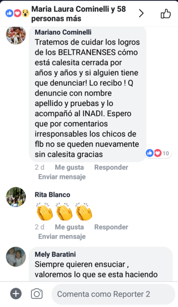 Cominelli de activa articipación en las redes