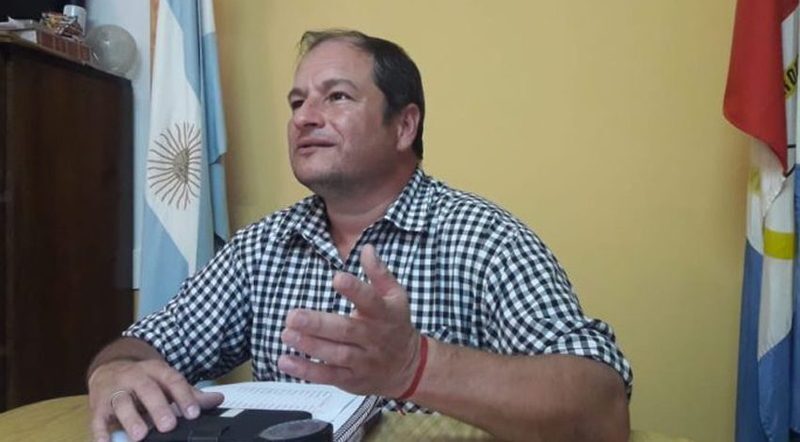 El funcionario agredido