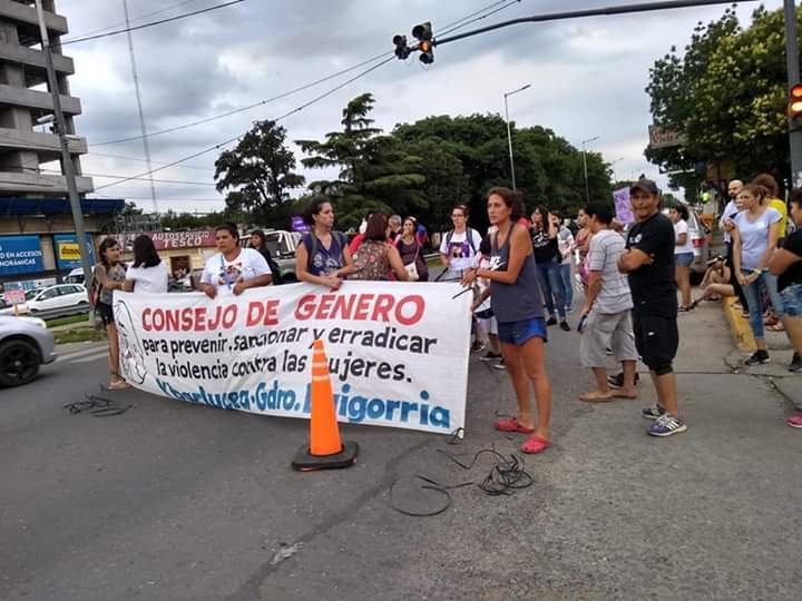 La concentraci&oacute;n en ruta 11 y arenales