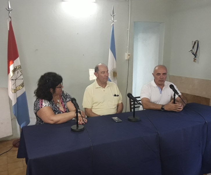 El acto realizado en la vecinal Santa Rita