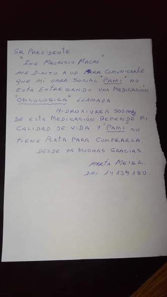 La carta escrita por la propia mujer La carta escrita por la propia mujer