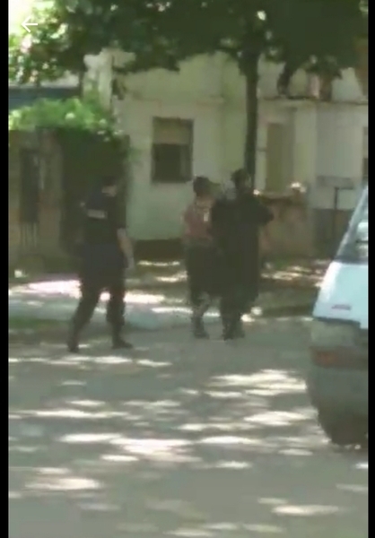 El momento de la detención El momento de la detención