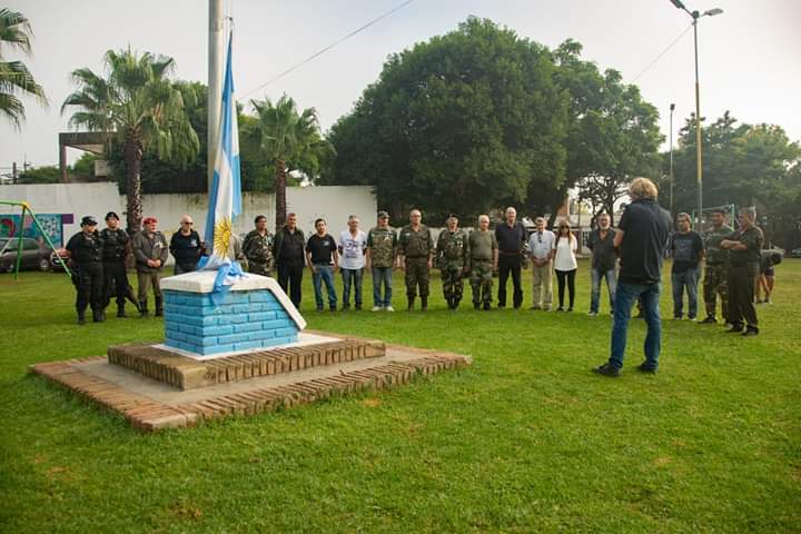 El acto por un nuevo aniversario del conflicto bélico El acto por un nuevo aniversario del conflicto bélico