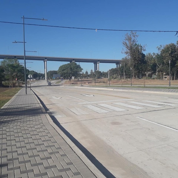 La nueva traza que une ambas localidades La nueva traza que une ambas localidades
