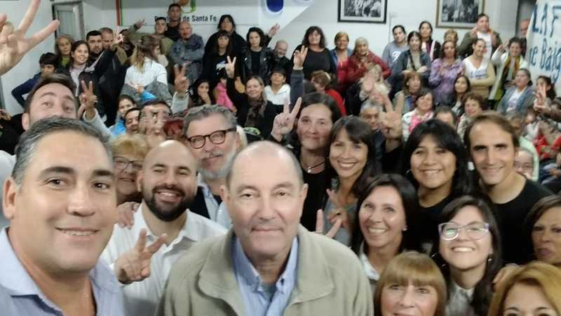 La reunión celebrada en la Casa Peronista