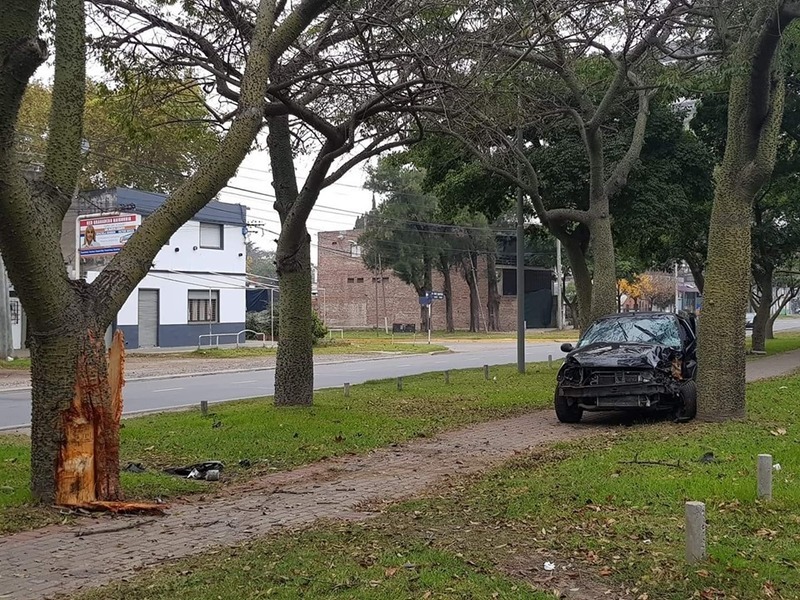 La colisi&oacute;n se produjo en las primeras horas del domingo