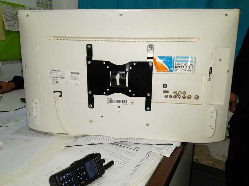 El televisor recuperado