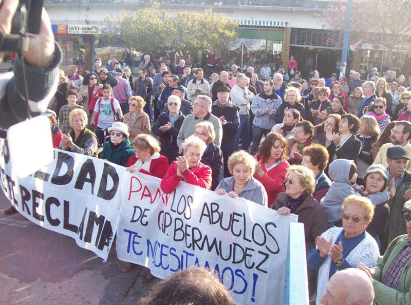 Nueva protesta de abuelos en la regi&oacute;n