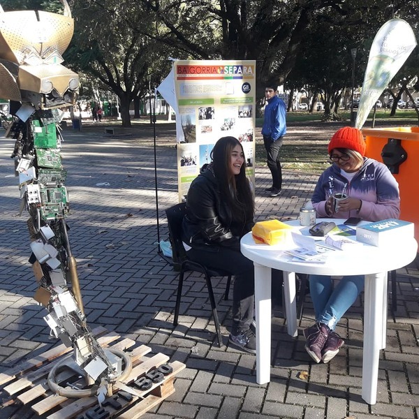 Baigorria Separa particip&oacute; de la iniciativa junto a los alumnos