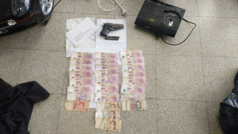 Parte de los elementos secuestrados
