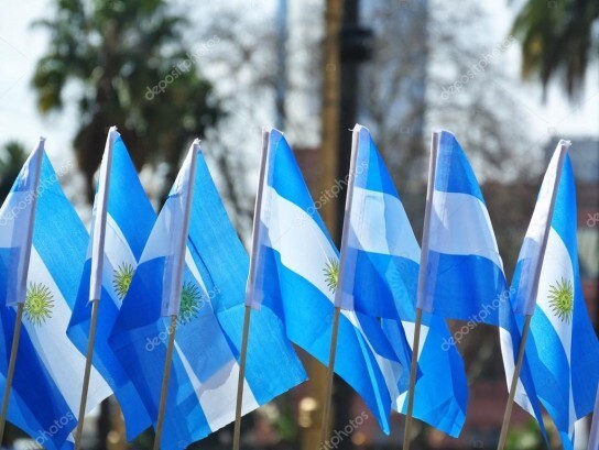 La enseña patria de cara al 9 de Julio La enseña patria de cara al 9 de Julio