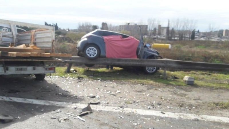 El veh&iacute;culo siniestrado