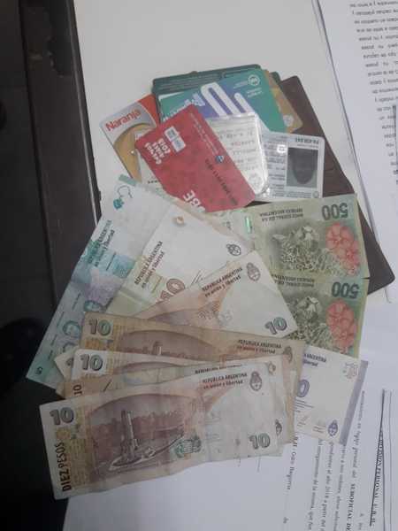 El dinero secuestrado