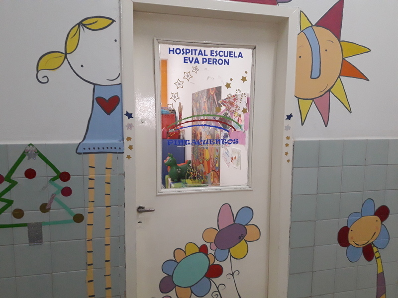 El espacio que funciona en pediatr&iacute;a del Eva Per&oacute;n