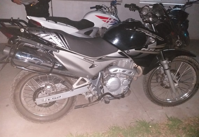 Los dos veh&iacute;culos secuestrados