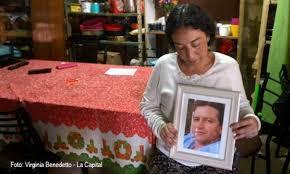 La viuda pide justicia (Foto La Capital) La viuda pide justicia (Foto La Capital)