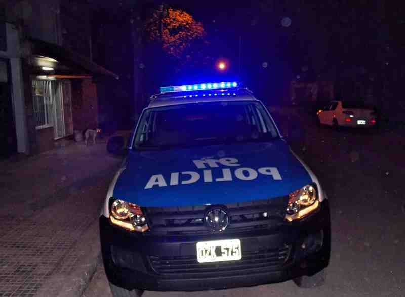 Policias en acción