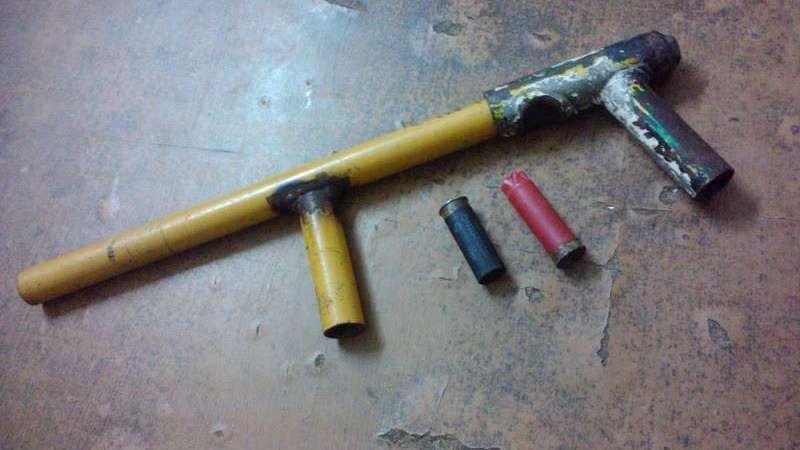 El arma de fabricaci&oacute;n casera