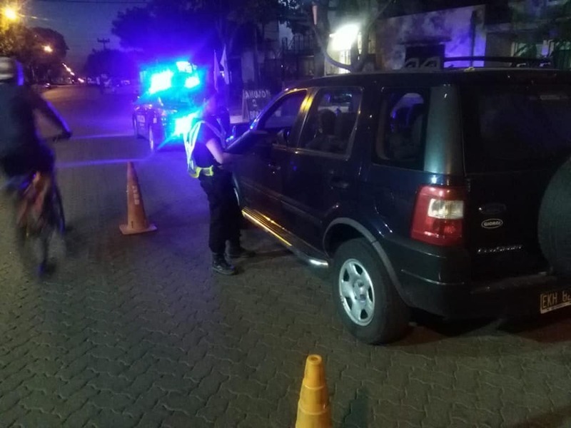 Los controles en la zona oeste Los controles en la zona oeste